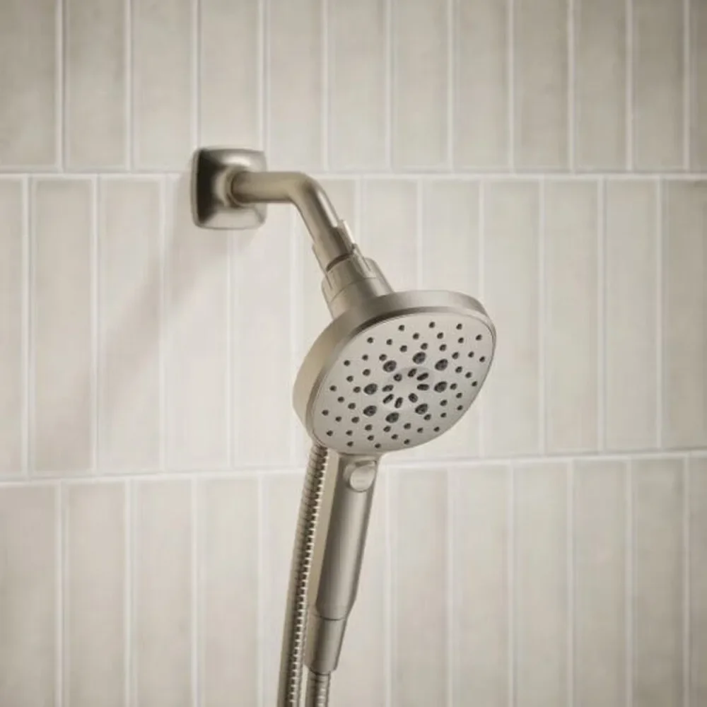 Kohler Riverly Rite-Temp Bath and Shower Kit, Brushed Nickel